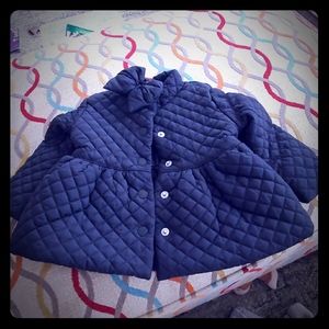 Janie And Jack Collection Black Button Coat